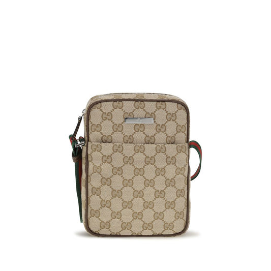Gucci Beige Fabric Shoulder Bag