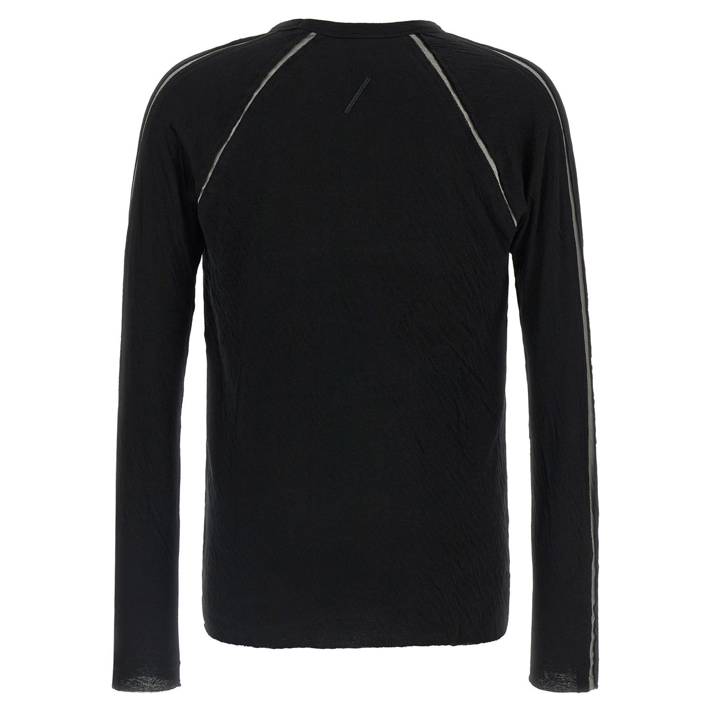 Thom Krom Black Cotton T-Shirt