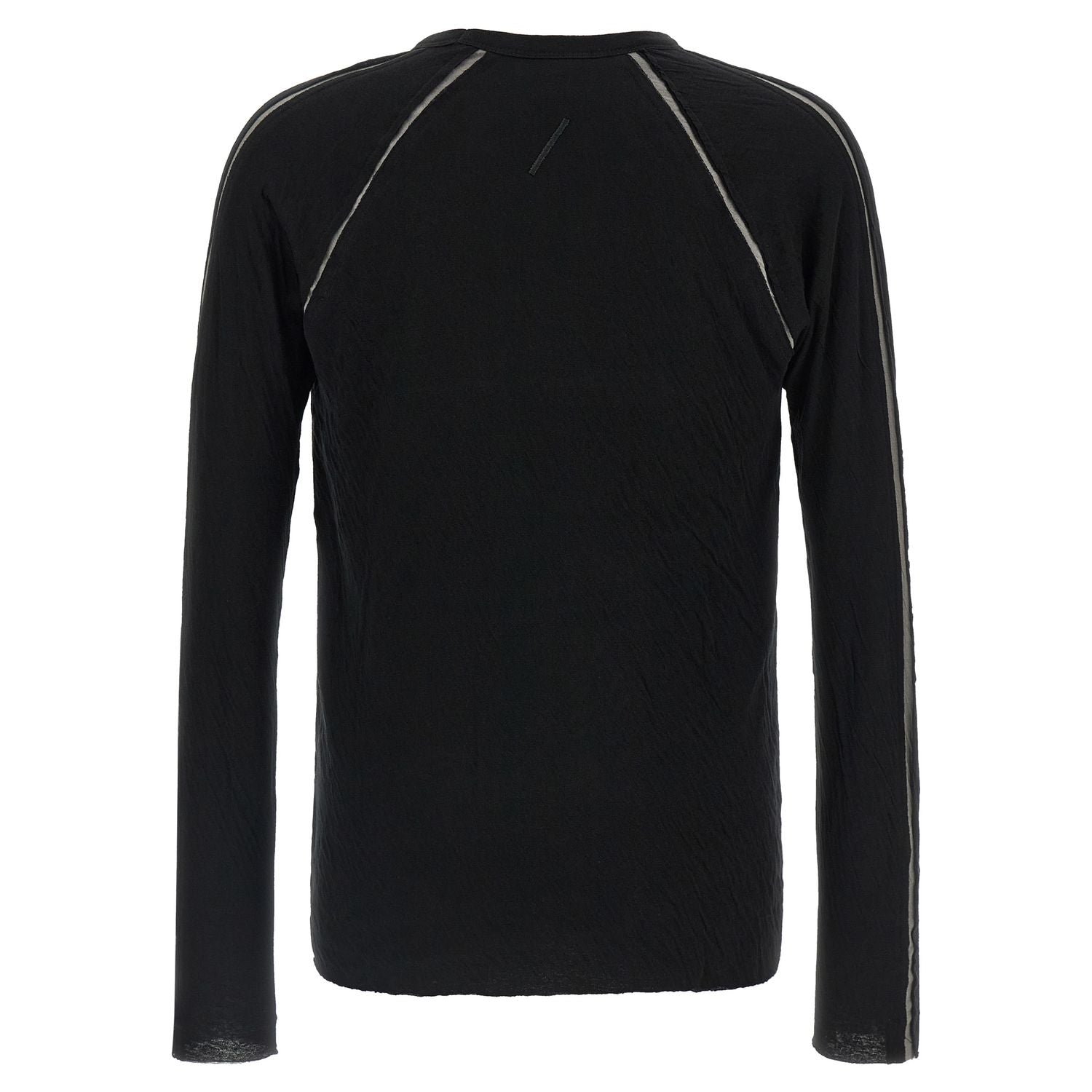 Thom Krom Black Cotton T-Shirt