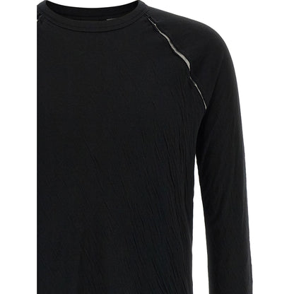 Thom Krom Black Cotton T-Shirt