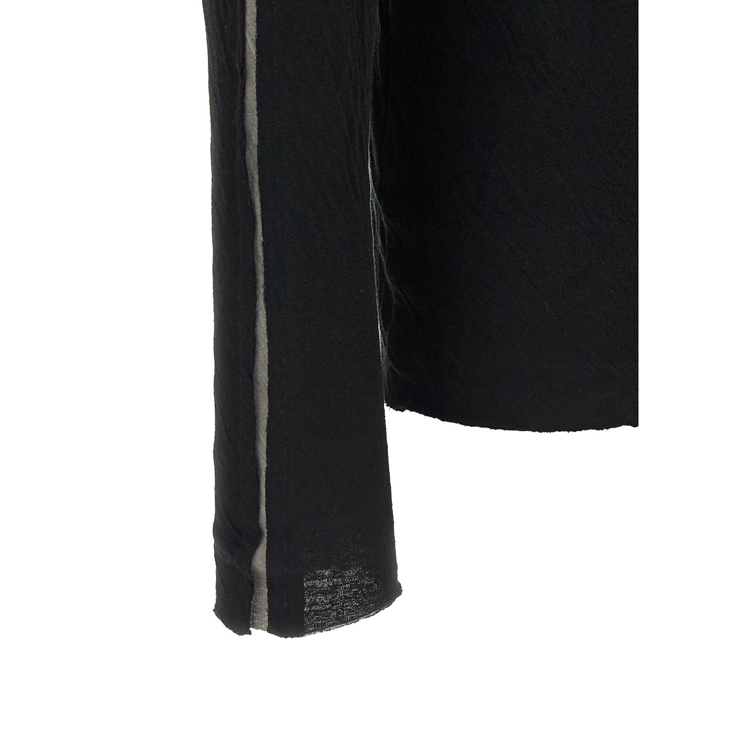 Thom Krom Black Cotton T-Shirt