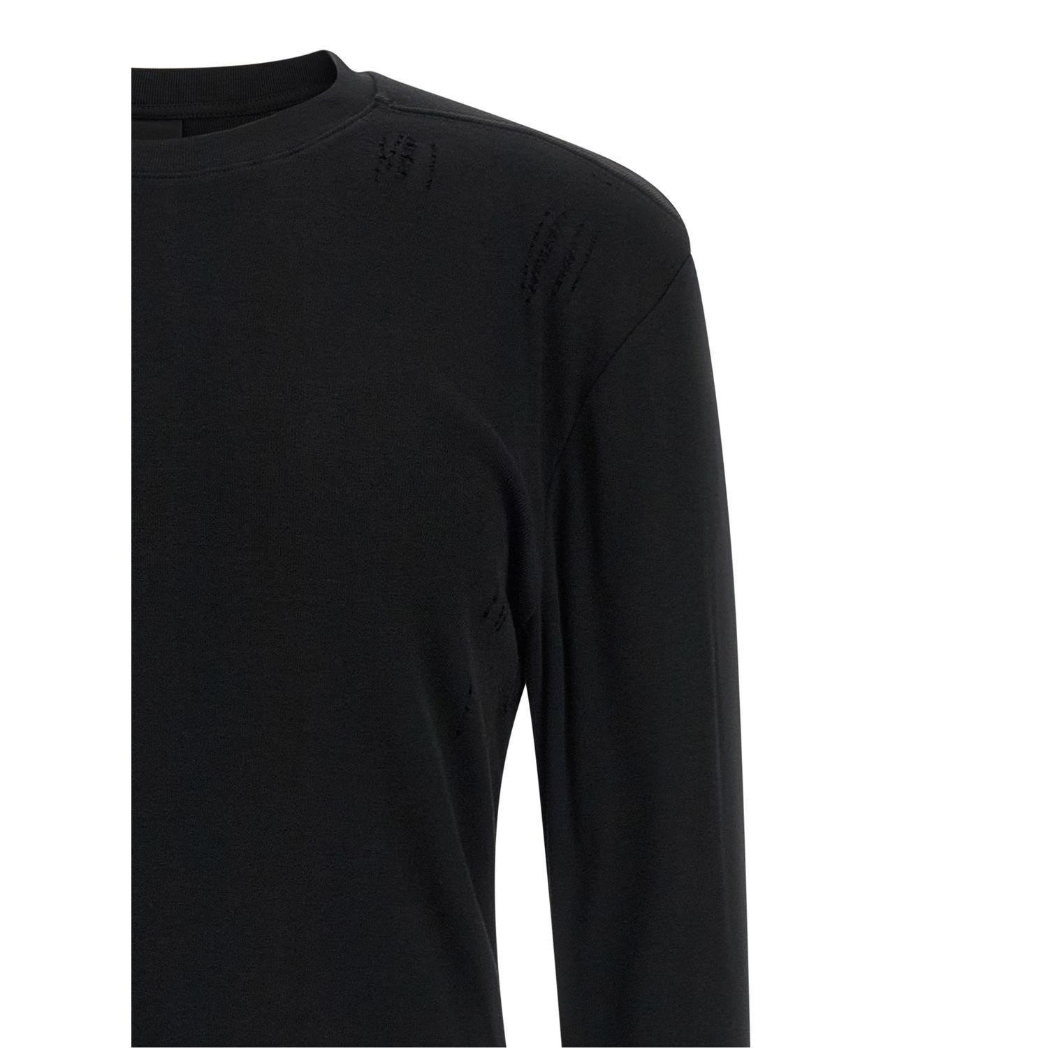 Thom Krom Black Cotton T-Shirt