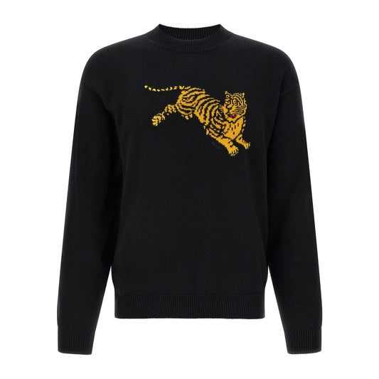 Kenzo Black Cotton Sweatshirt