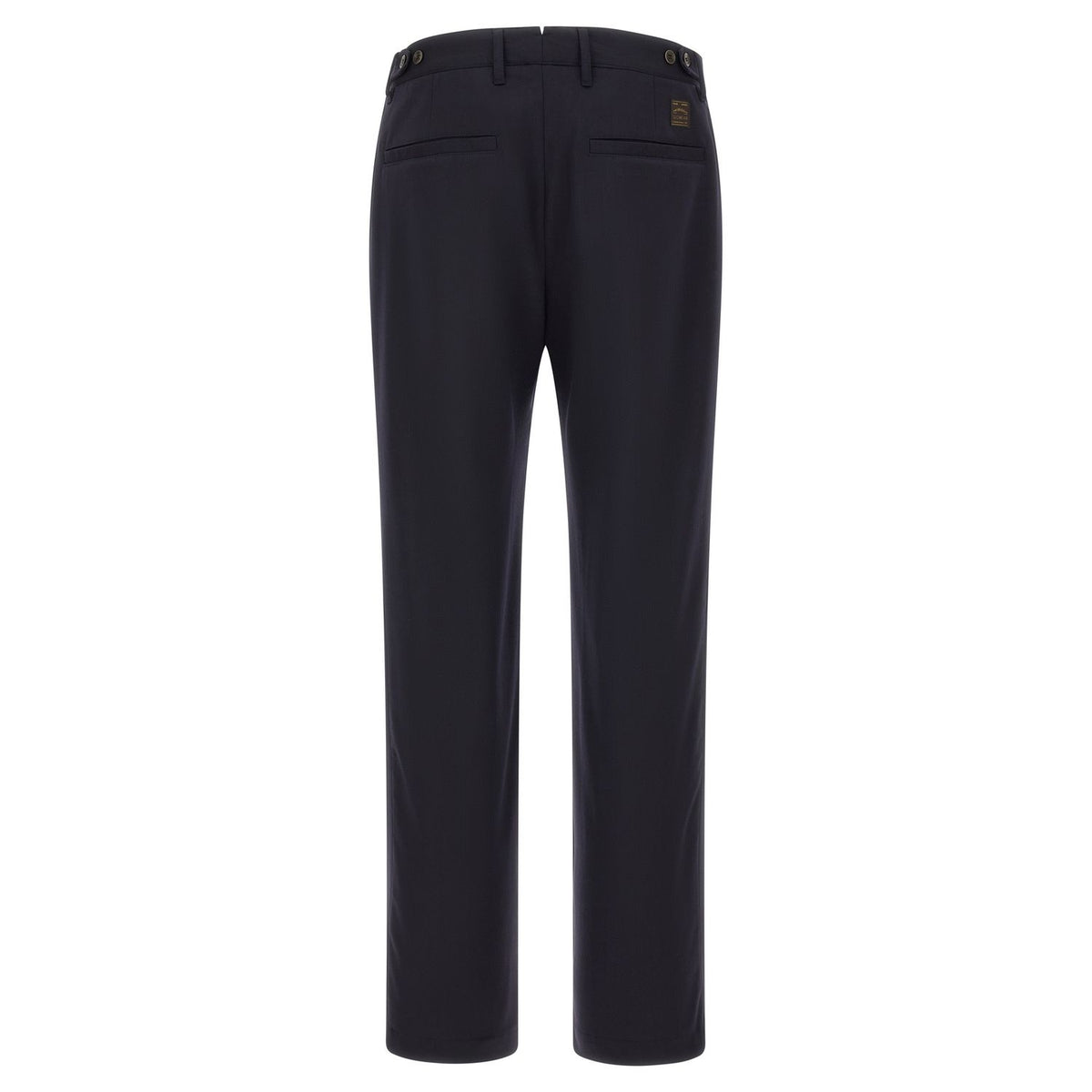 Incotex Blue Polyester Dress Pants