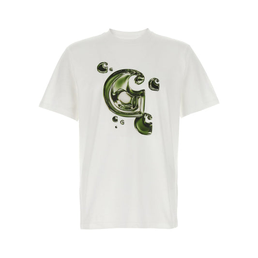 Carhartt Wip White Organic Cotton T-Shirt