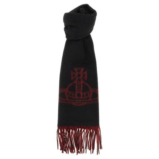 Vivienne Westwood Black Wool Foulard