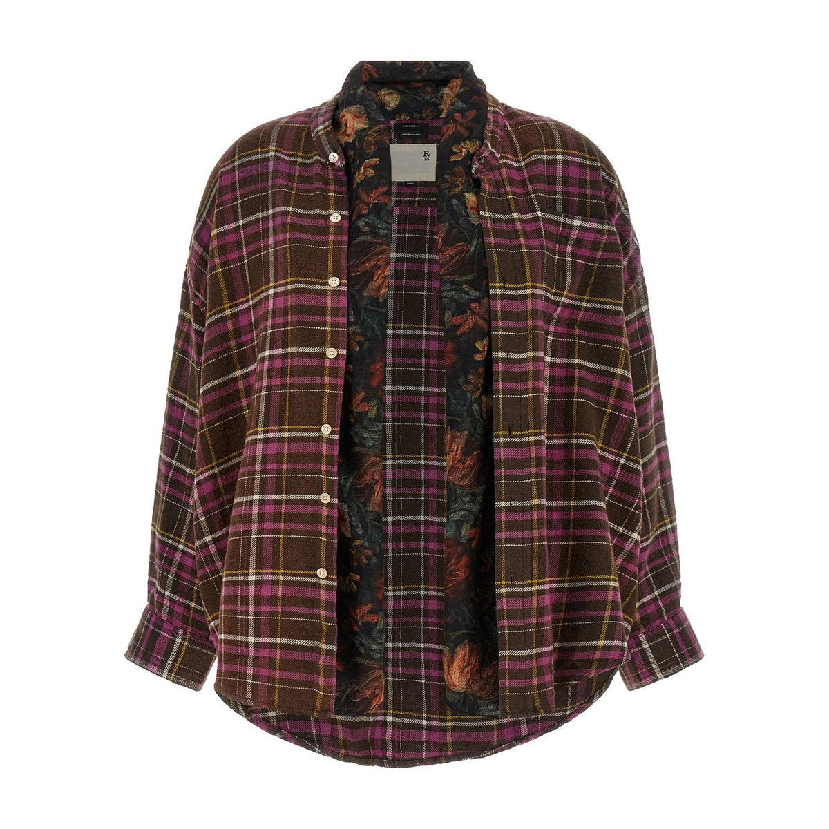 R13 Multicolor Cotton Blouse