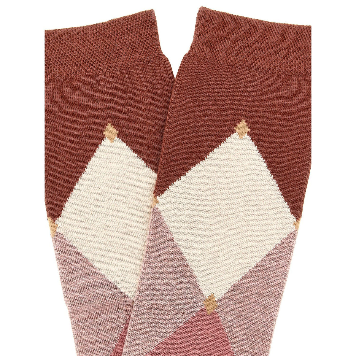 Ballantyne Red Cotton Socks