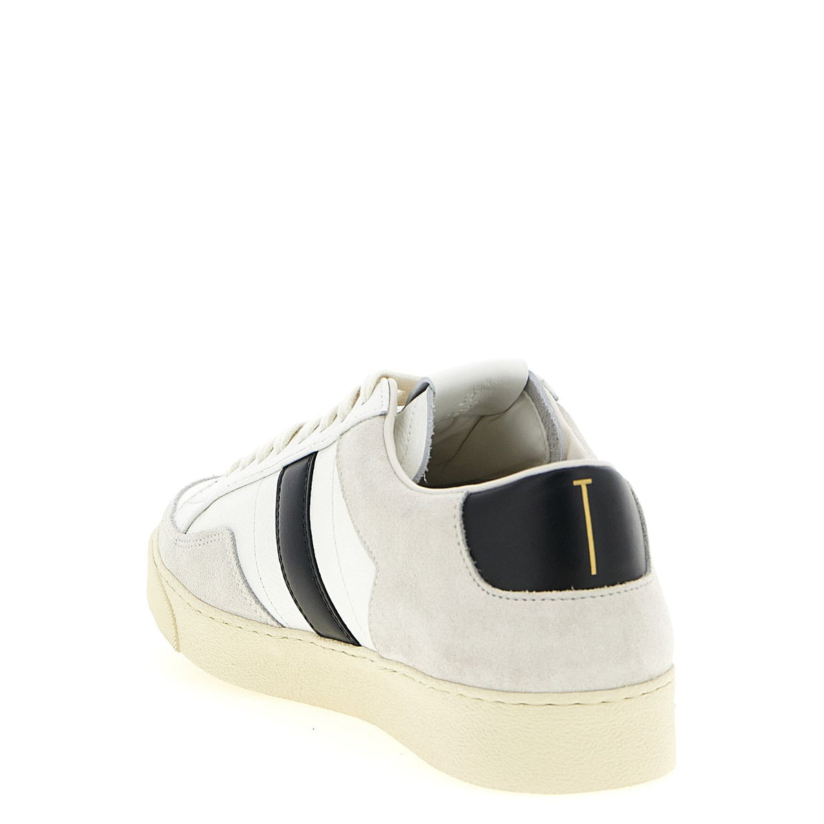 Tom Ford Bicolor Leather Low Top Sneakers