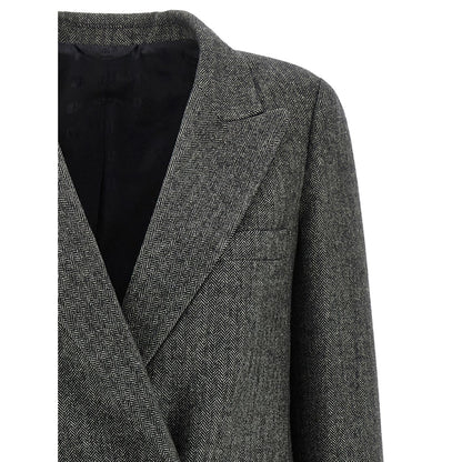 Blazé Milano Gray Virgin Wool Blazer