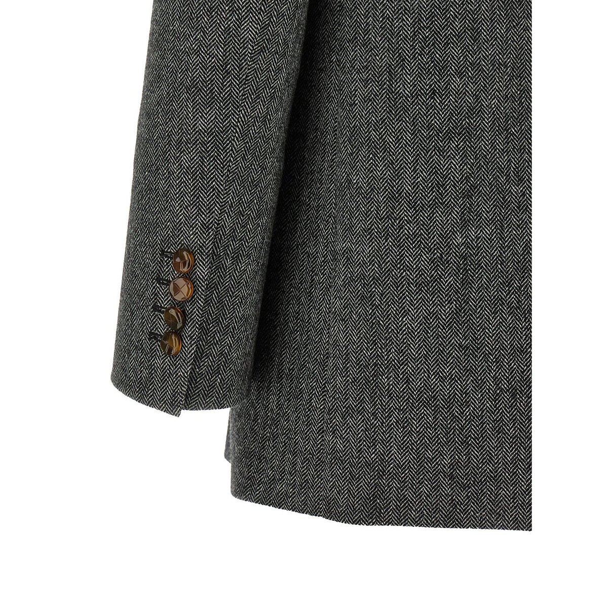 Blazé Milano Gray Virgin Wool Blazer