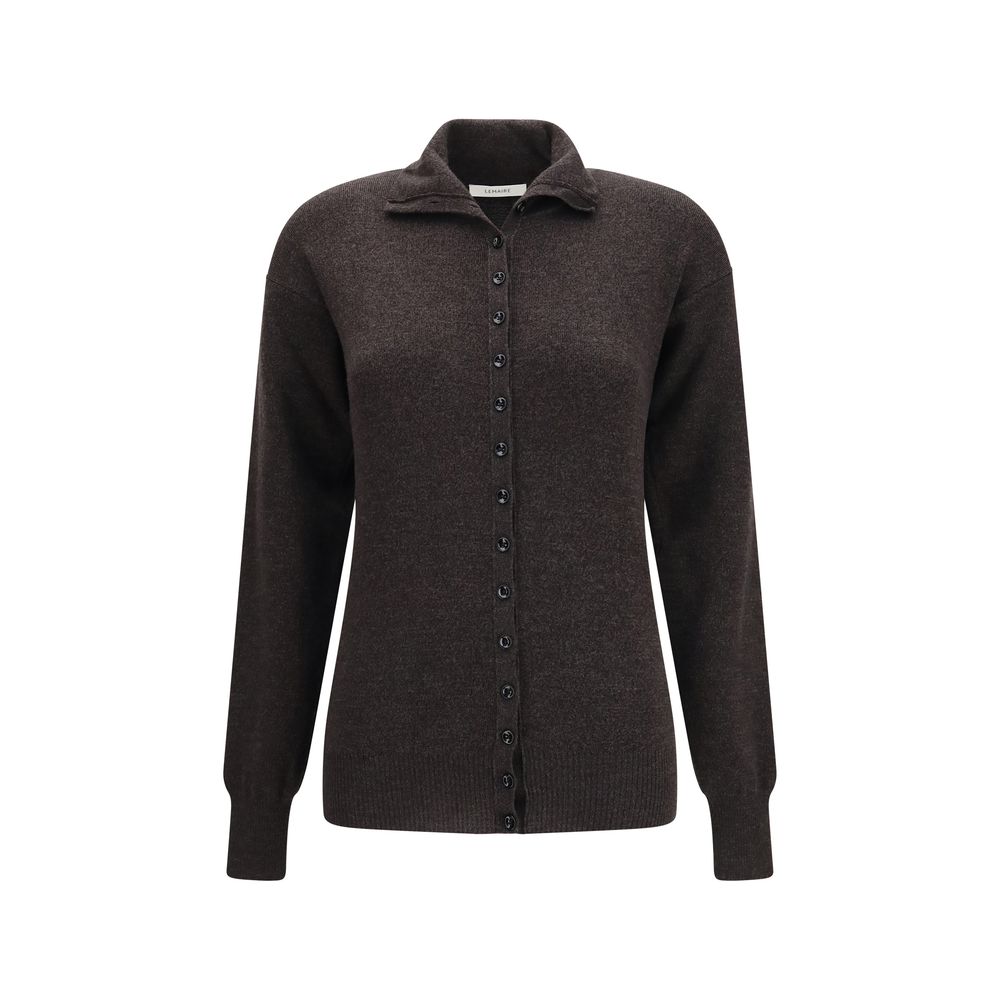 Lemaire Black Cashmere Cardigan