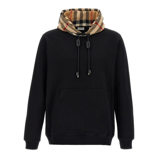 Burberry Black Cotton Sweatshirt
