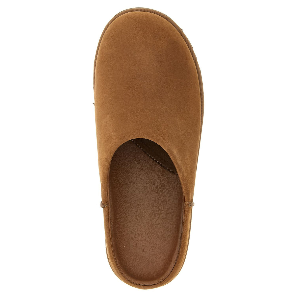 UGG Brown Leather Moccassin