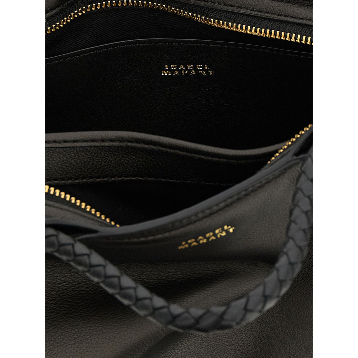Isabel Marant Black Lamb Leather Handbag