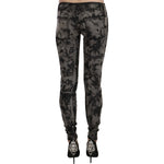 Just Cavalli Black Gray Faded Low Waist Skinny Denim Trousers Jeans Jeans & Pants