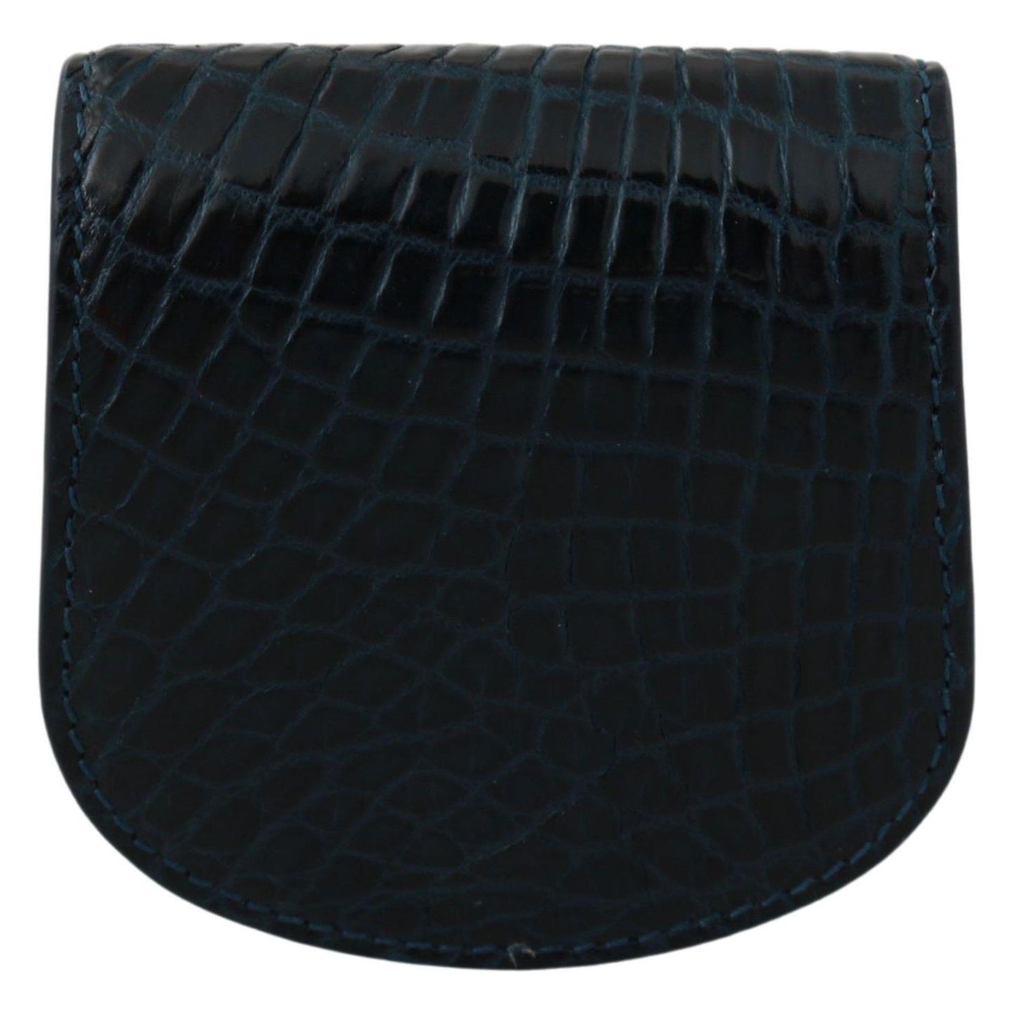 Dolce & Gabbana Blue Exotic Skins Condom Case Holder Pocket VAS9357