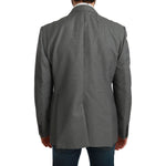 Dolce & Gabbana Gray Slim Fit Formal MARTINI Blazer KOS1713-54