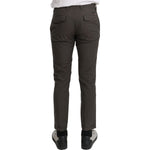 Dolce & Gabbana Elegant Brown Casual Pants Dolce & Gabbana Dark Slate Gray