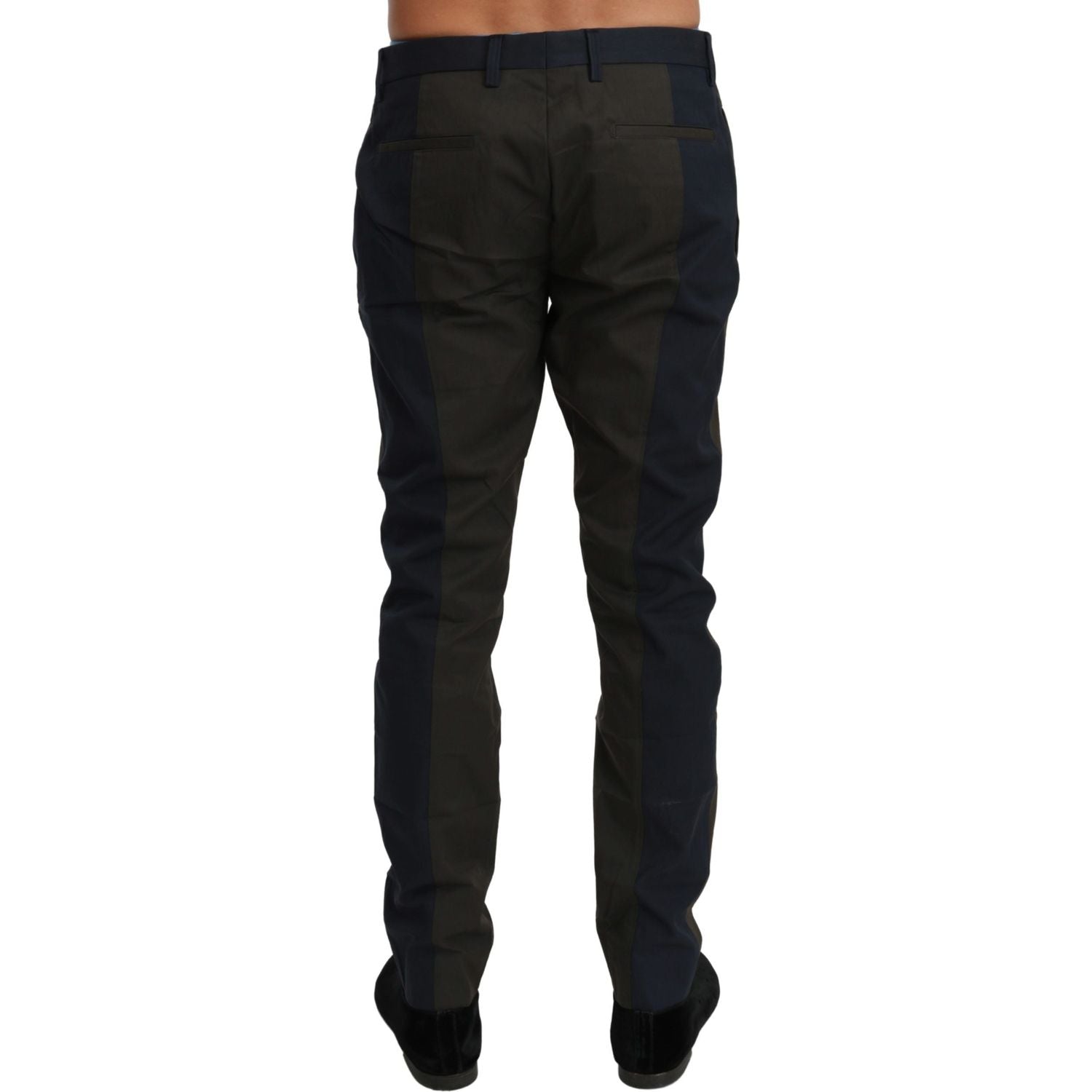 بنطال كاجوال مخطط أنيق بقصّة Slim Fit من Dolce &amp; Gabbana