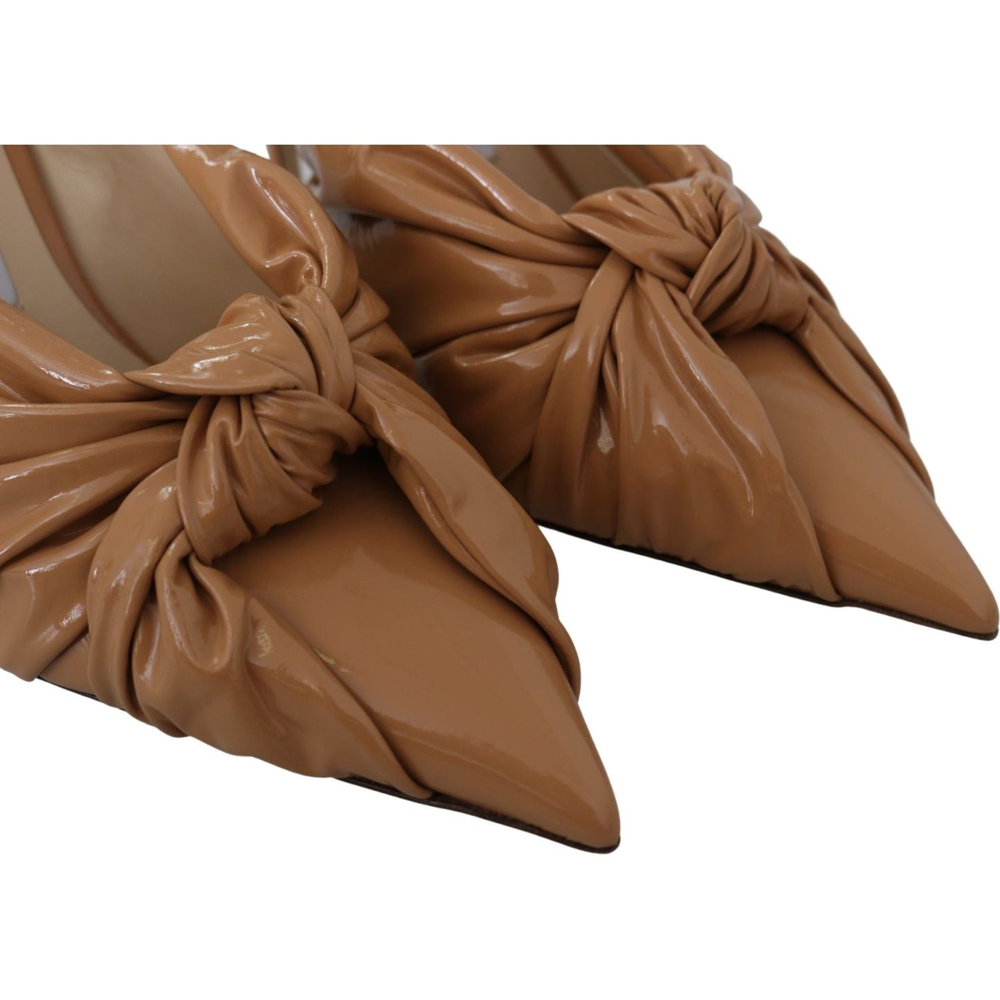 Jimmy Choo Elegant Pointed Toe Leather Pumps Shoes