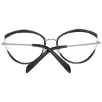 Emilio Pucci Black Women Glasses Frame, metal & plastic full-rim design, 53mm lenses, 17mm bridge, 139mm frame, 140mm temples.