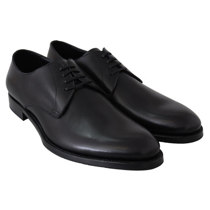 Dolce & Gabbana Black Leather SARTORIA Hand Made Shoes