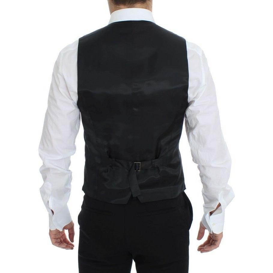 سترة أنيقة من مزيج الصوف باللون الرمادي من دولتشي آند غابانا