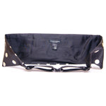 Dolce & Gabbana Elegant Silk Black Polka Dot Cummerbund Dolce & Gabbana Dark Slate Gray