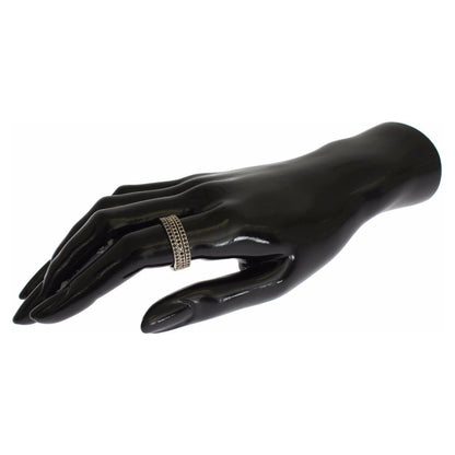 Nialaya Black CZ 925 Sterling Silver Womens Ring Ring