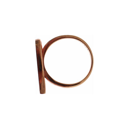 Nialaya Pink Gold 925 Silver Womens Clear CZ Ring Ring