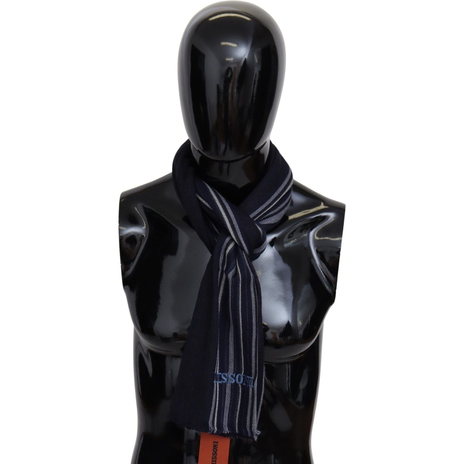 وشاح Missoni Chic متعدد الألوان من الصوف والحرير المخطط