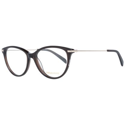 Emilio Pucci Brown Metal & Plastic Glasses (Frames)