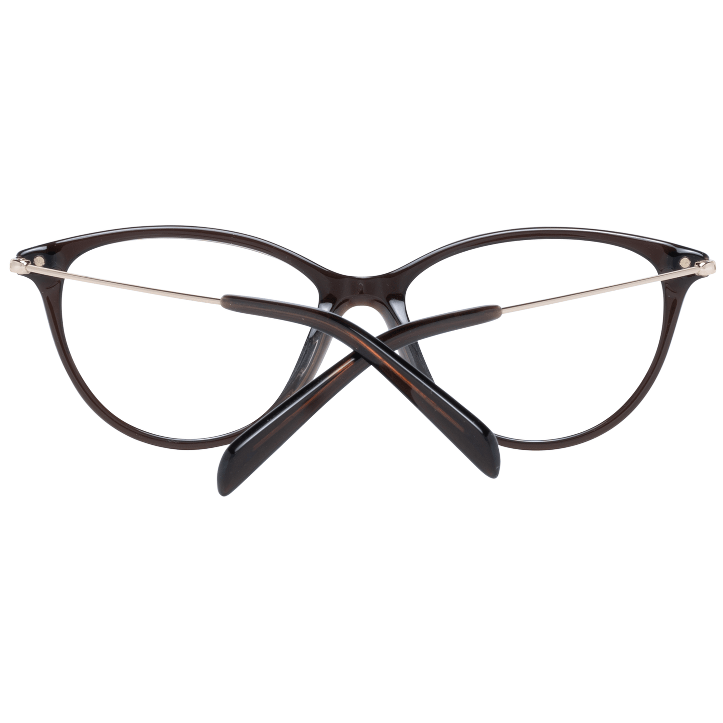 Emilio Pucci Brown Metal & Plastic Glasses (Frames)
