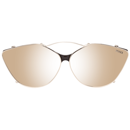 Emilio Pucci Brown Metal & Plastic Glasses (Frames)