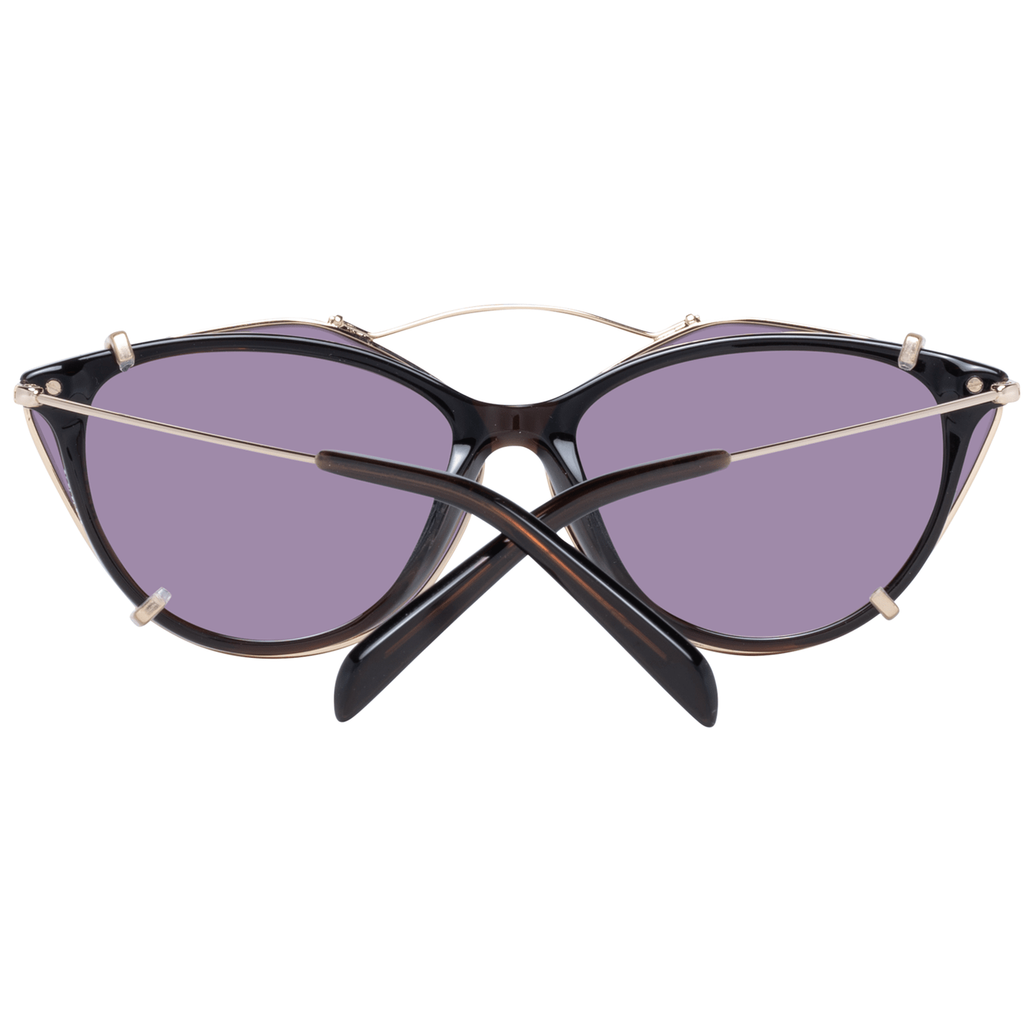 Emilio Pucci Brown Metal & Plastic Glasses (Frames)