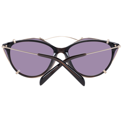 Emilio Pucci Brown Metal & Plastic Glasses (Frames)