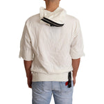 Dolce & Gabbana White Hooded Limited Edition Sweater MAN SWEATERS