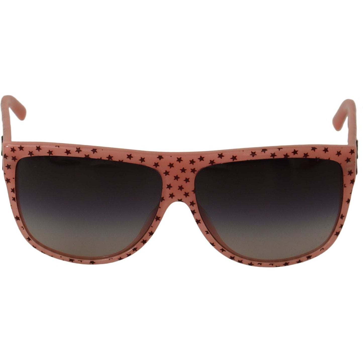 Dolce & Gabbana Brown Stars Acetate Frame Women Shades Sunglasses WOMAN SUNGLASSES