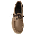 Pollini Beige Suede Low Top Mocassin Loafers Casual Men Shoes MV4282 - 39