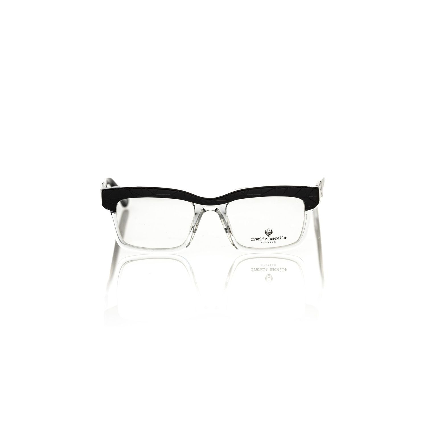 Frankie Morello Black Acetate Glasses Frame