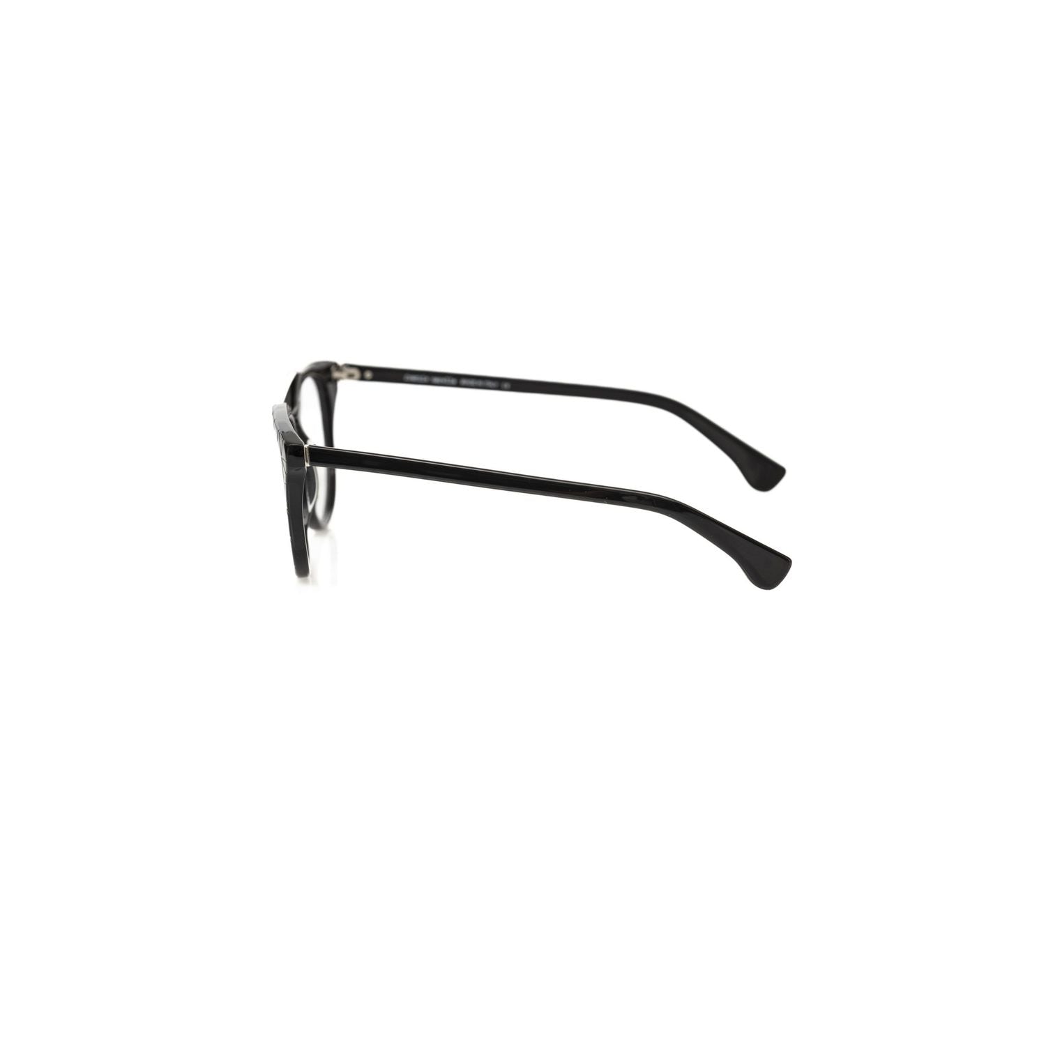 Frankie Morello Black Acetate Glasses Frame