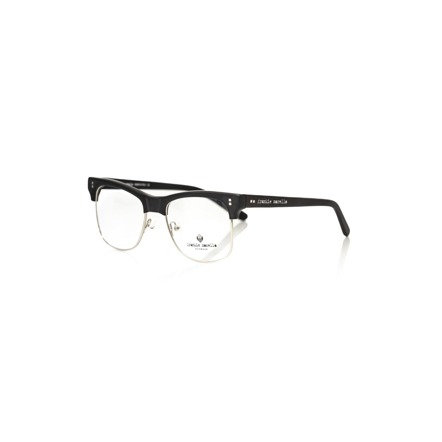 Frankie Morello Black Acetate Glasses Frame