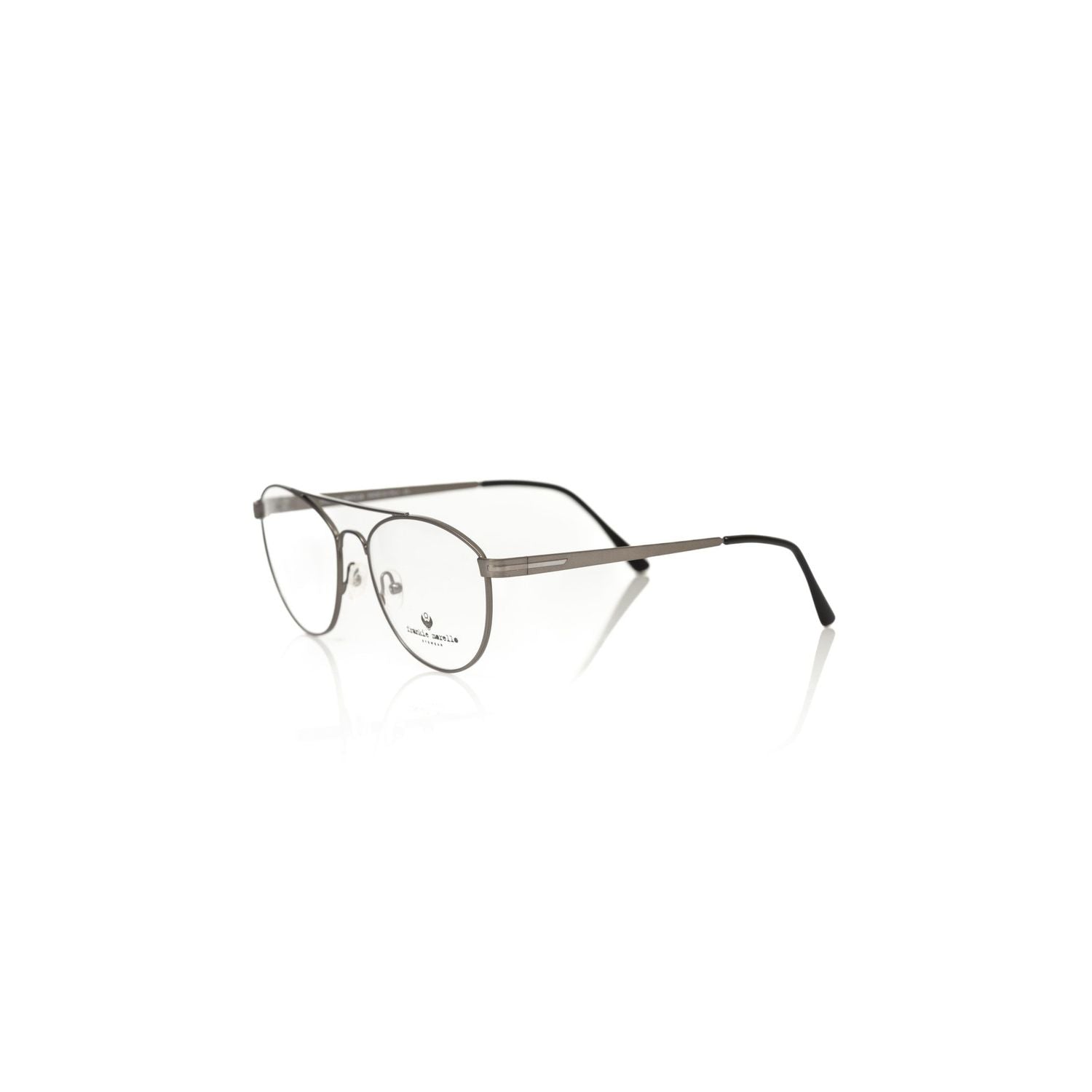 Frankie Morello Gray Metallic Fibre Glasses Frame