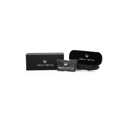Frankie Morello White Acetate Men Sunglass