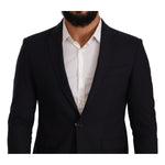Domenico Tagliente Black Single Breasted One Button Suit Jacket JKT3102 - 50