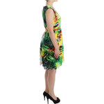 Lanre Da Silva Ajayi Multicolor Organza Sheath Dress SIG12520-2