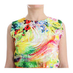 Lanre Da Silva Ajayi Multicolor Organza Sheath Dress SIG12520-2