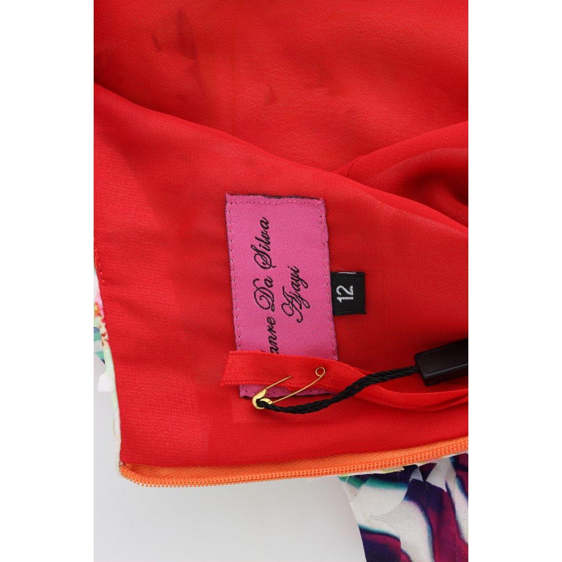 Lanre Da Silva Ajayi Multicolor Organza Sheath Dress