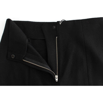 KAALE SUKTAE Black High Waist Straight Slim Dress Pants Jeans & Pants